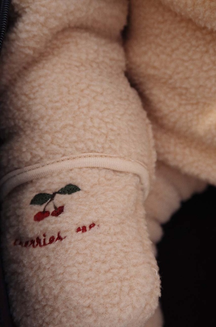 Chlapec Detské rukavice Konges Sløjd SAFA BABY MITTENS GRS KS101291 hnedá