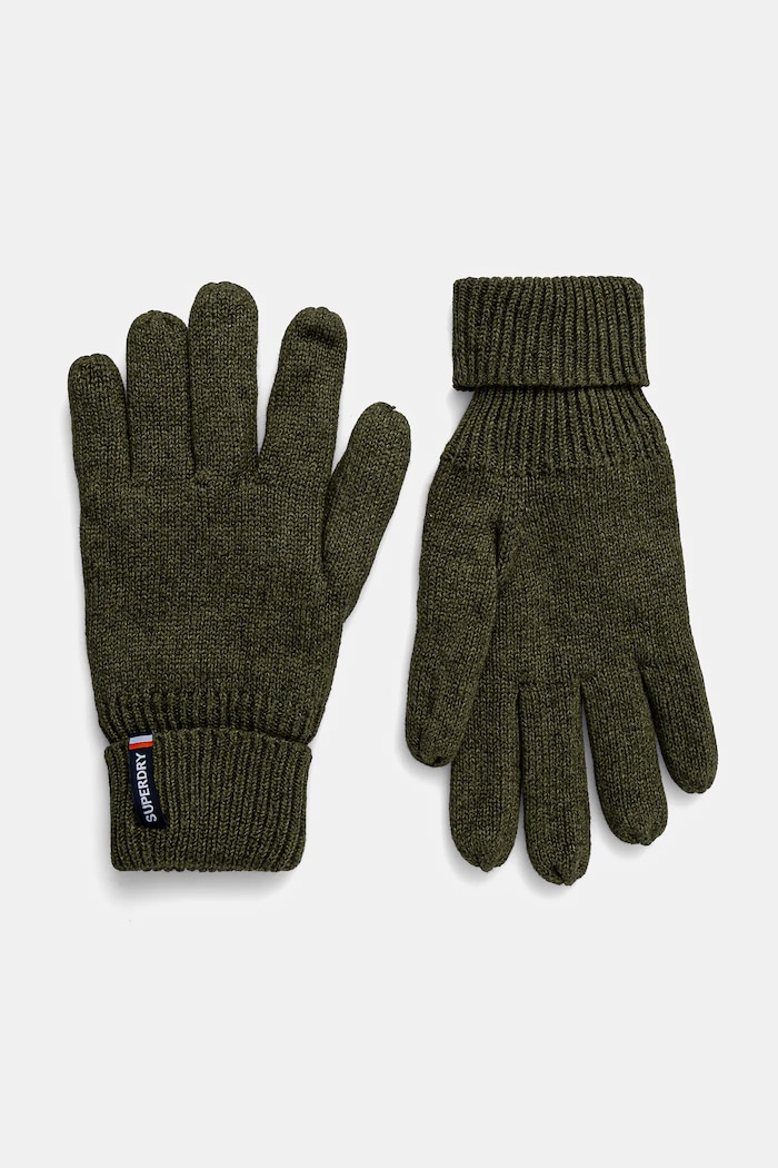 Superdry Manusi de bumbac verde M9310076A.B6T