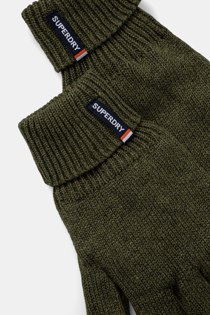 Superdry Manusi de bumbac M9310076A.B6T verde AW24
