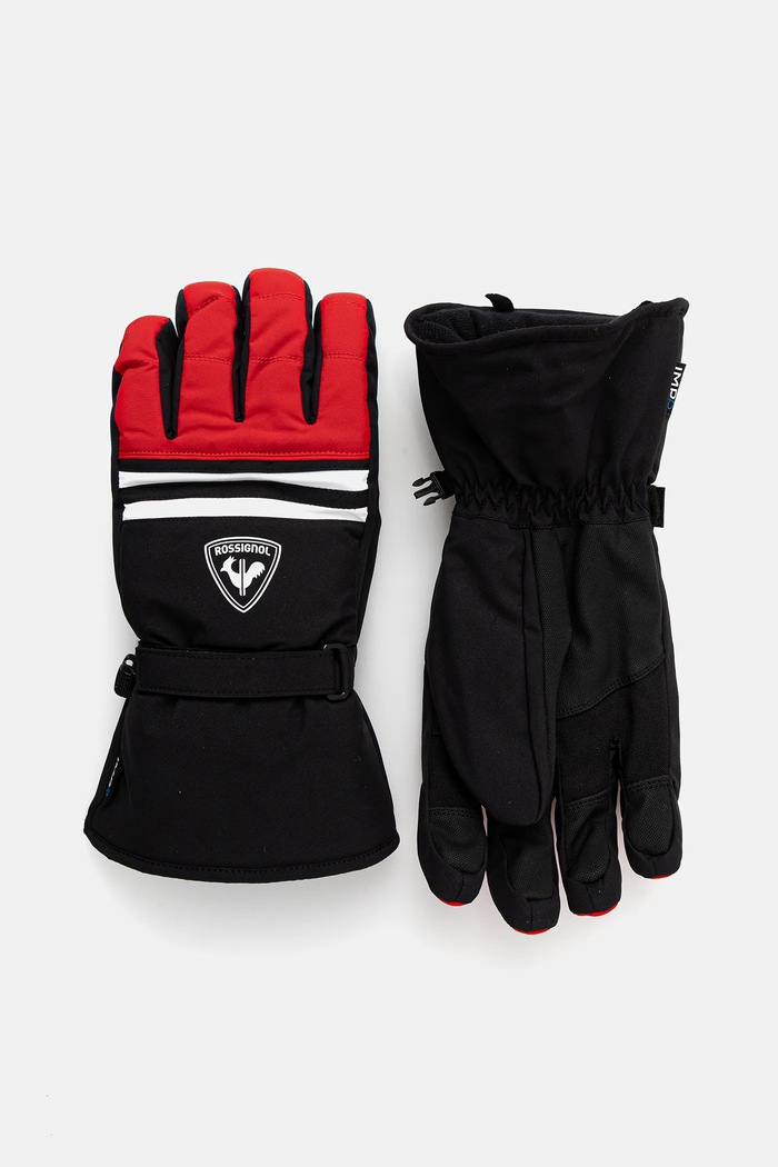 Rossignol guanti da sci Action IMPR Planet friendly nero RLMMG14