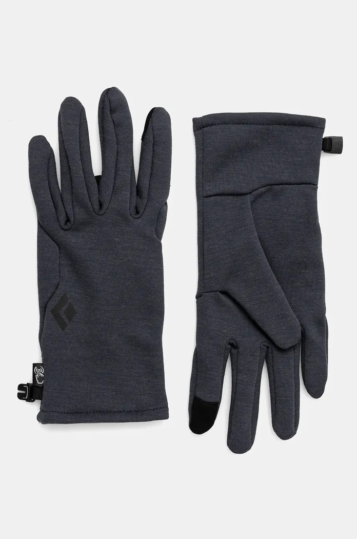 Black Diamond rękawiczki MidWeight Wool Liners wełna czarny BD801802