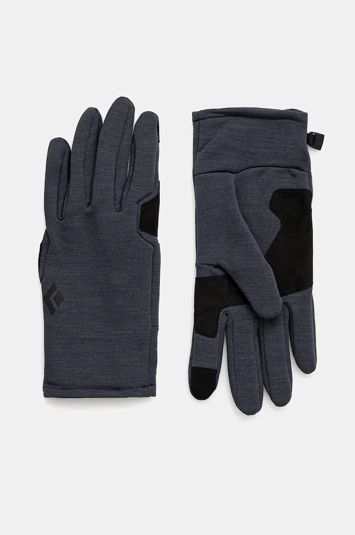 Black Diamond rękawiczki HeavyWeight Wool Liners z domieszką wełny szary BD801804