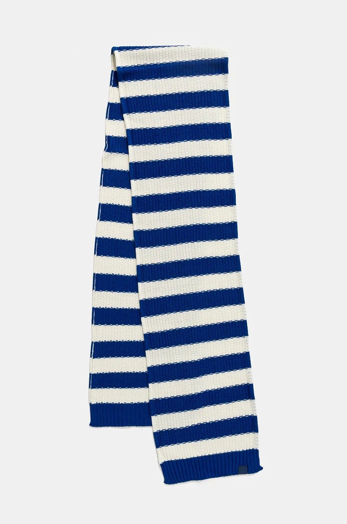 United Colors of Benetton szalik dziecięcy 1270QU00W.G.Seasonal niebieski AW24