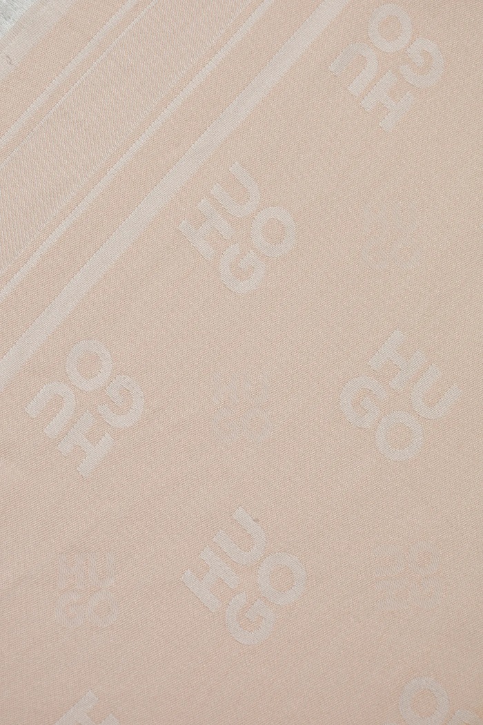 Šátek HUGO Alyin 50517684 růžová SS26