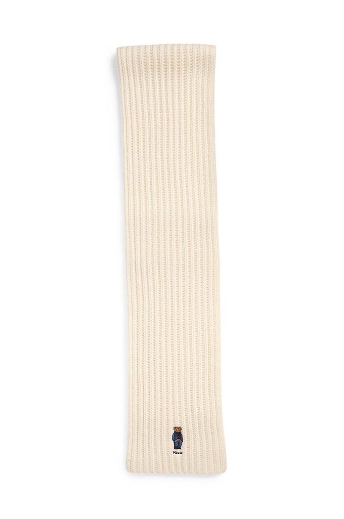 Polo Ralph Lauren wool scarf 455931877 beige AW25
