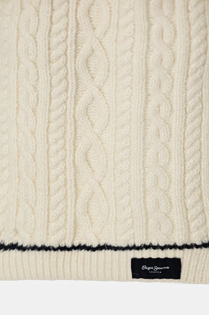 Pepe Jeans fular WANDA SCARF PL060199 bej AW24