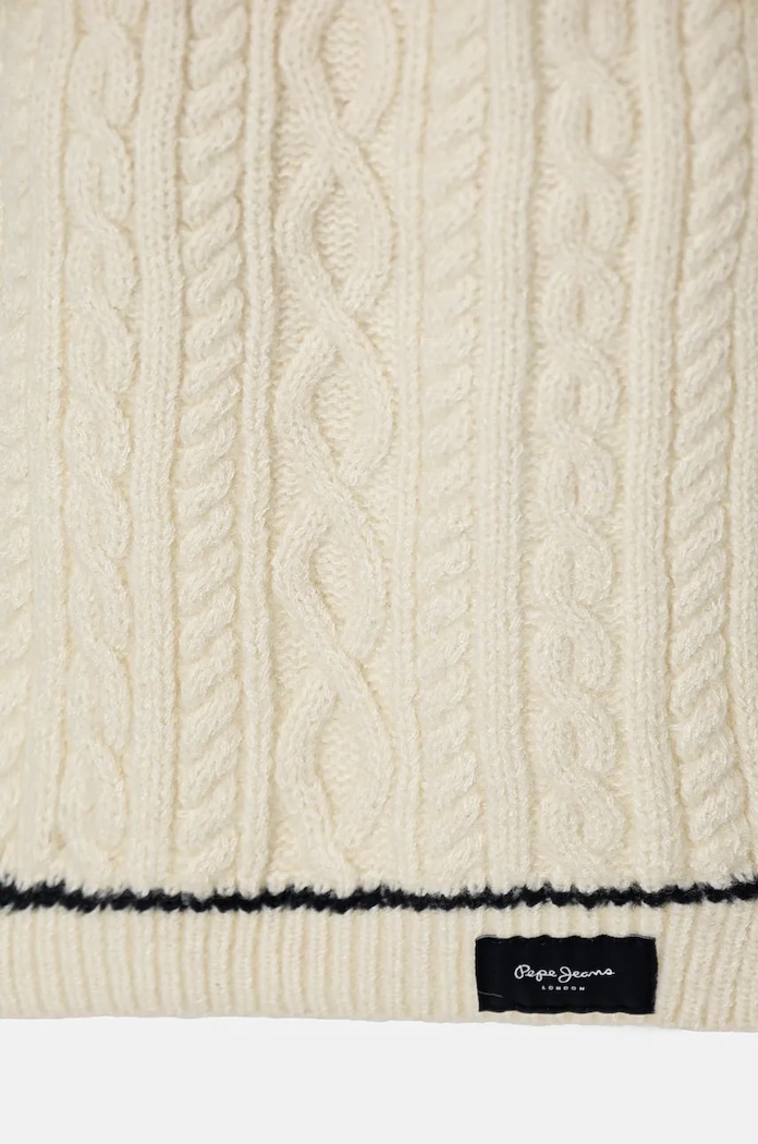 Pepe Jeans fular WANDA SCARF PL060199 bej AW24
