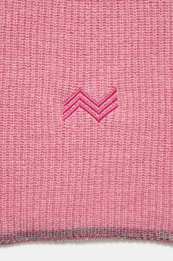 Μάλλινο κασκόλ Missoni SC32WOD9829 ροζ AW24