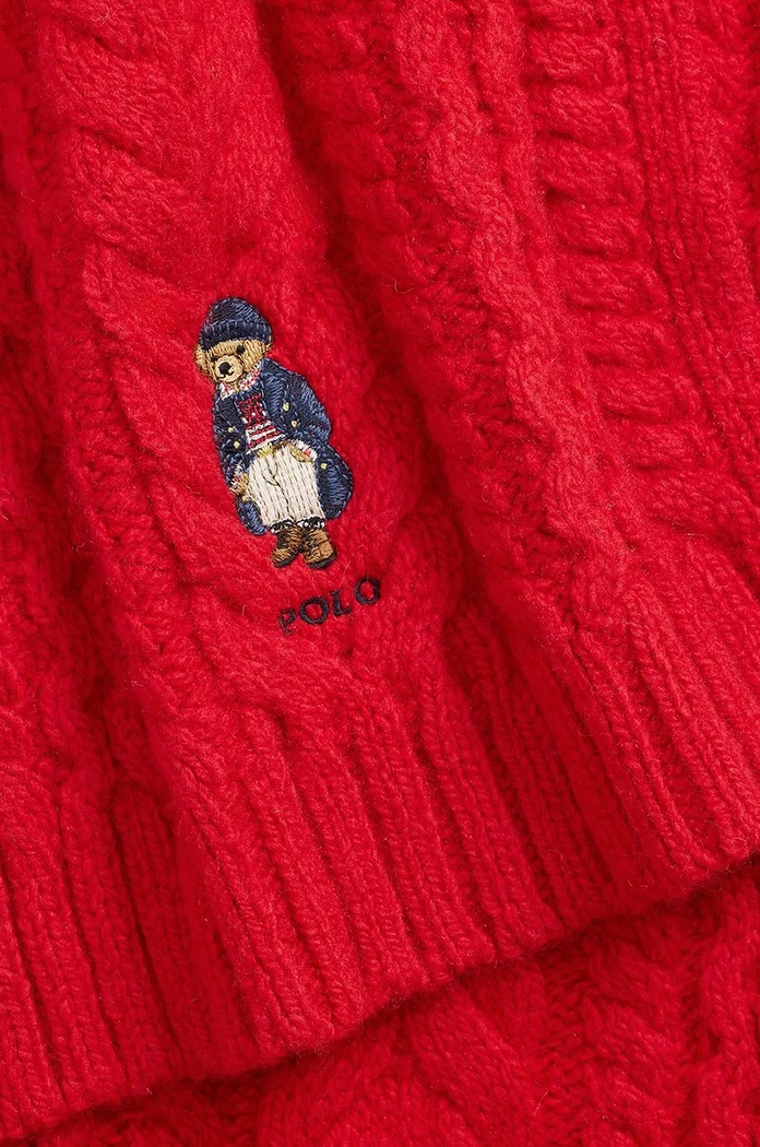 Аксесоари Вълнен шал Polo Ralph Lauren 455961992 червен