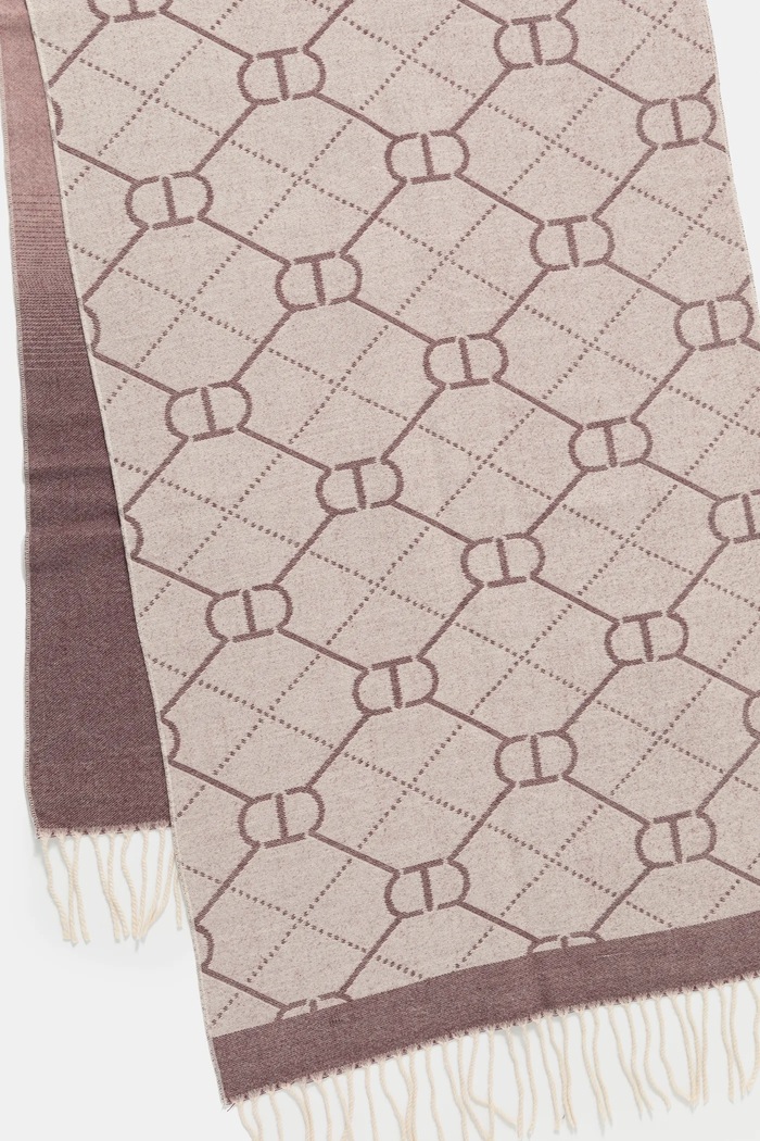 Šal Twinset 242TO5680 roza AW24