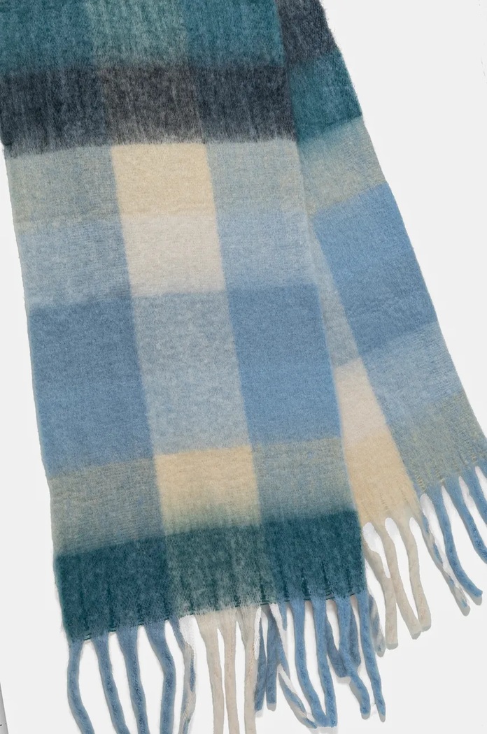 Morgan fular 5TREND 5TREND albastru SS25