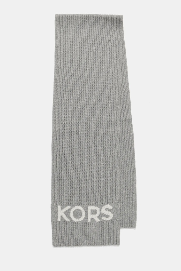 MICHAEL Michael Kors esarfa din amestec de lana 539877 gri AW24
