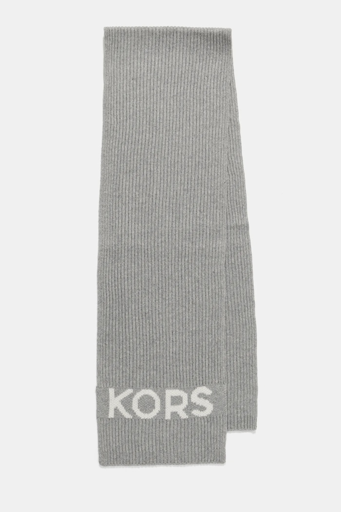 MICHAEL Michael Kors esarfa din amestec de lana 539877 gri AW24