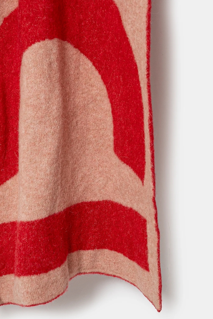 Шал с вълна Fiorucci Alpaca Scarf U01FPASC213KN10RD01 розов AW24