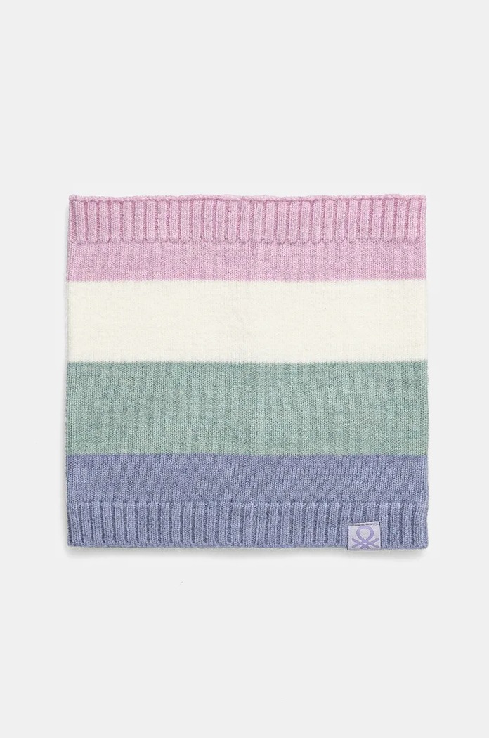 United Colors of Benetton Komin z domieszką wełny dziecięcy różowy 1D9SHU00A.G.P.Seasonal