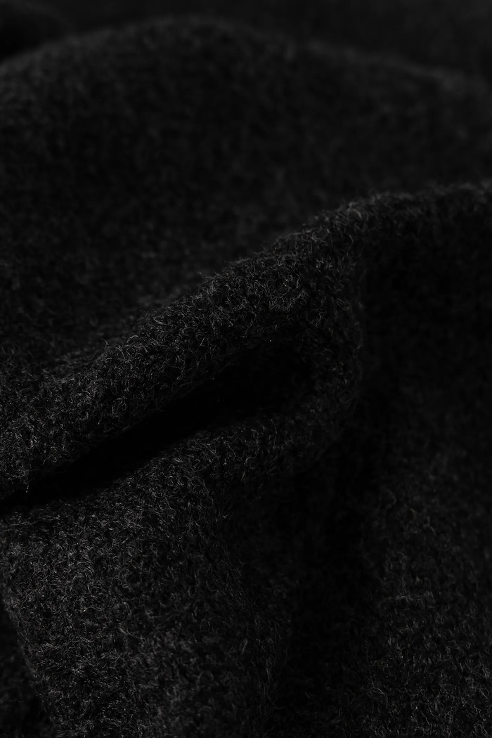 Kratki šal s primjesom vune United Colors of Benetton 6RILCU00S.G.Seasonal crna AW24