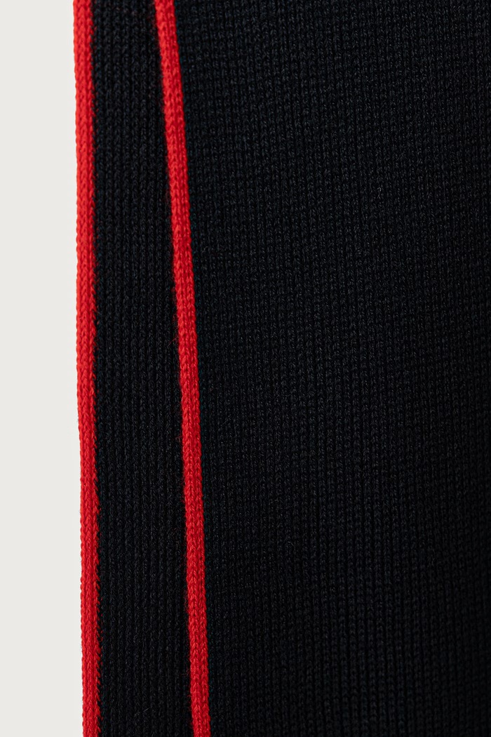Σκουφάκι και κασκόλ ανδρικό με μαλλί Zaschel Set HUGO 50517757 σκούρο μπλε