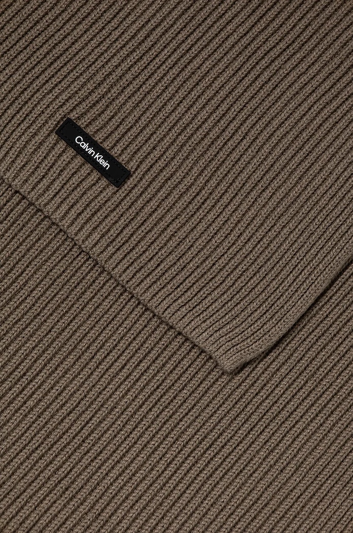 Calvin Klein szalik z domieszką wełny K50K512367 szary AW24