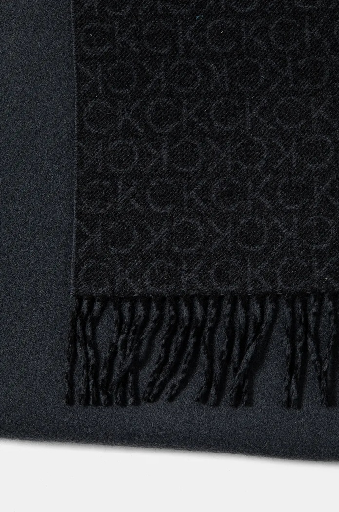 Šál Calvin Klein K50K512377 čierna AW24