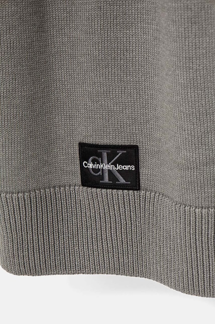 Κασκόλ Calvin Klein Jeans K50K512457 γκρί AW24