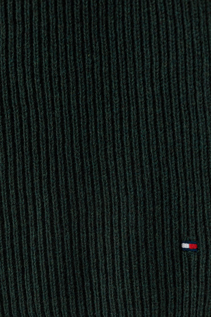 Tommy Hilfiger Šal moški z dodatkom kašmirja AM0AM12847 zelena AW25