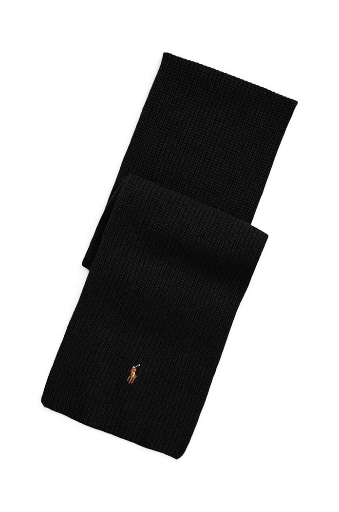 Polo Ralph Lauren Kratki vuneni šal Polo Ralph Lauren crna 449959353