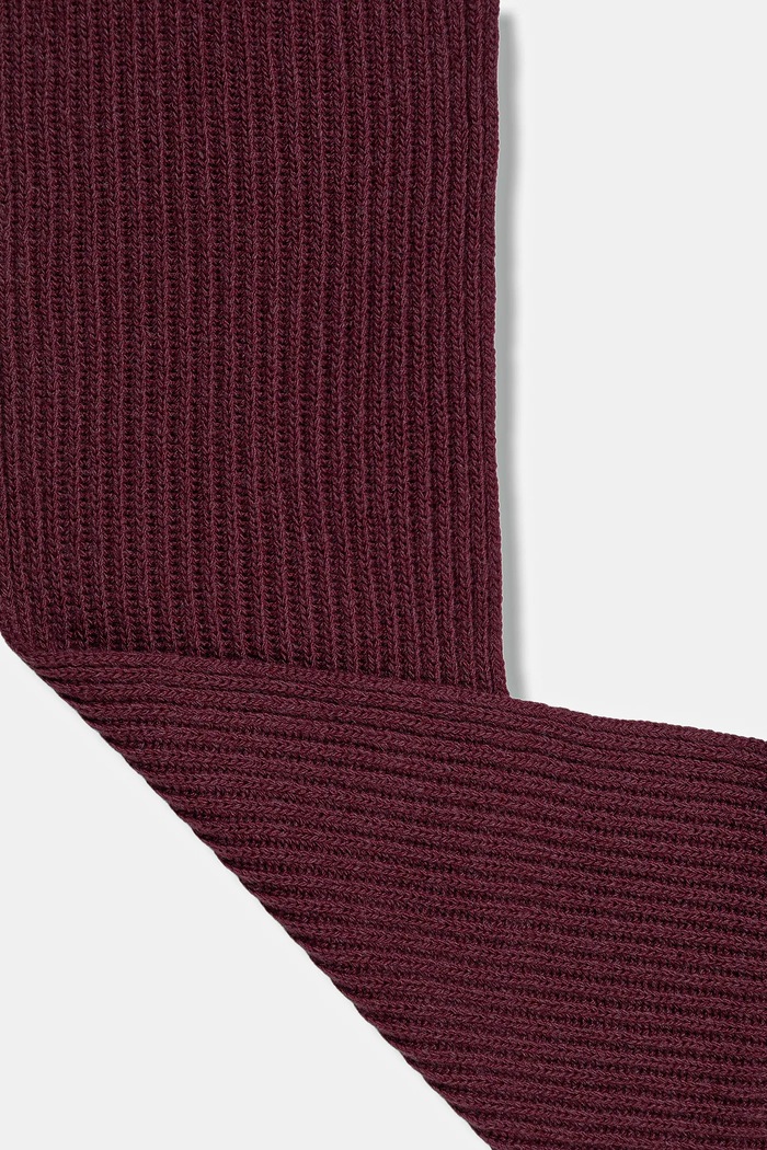 Šál United Colors of Benetton 1302U0723 burgundské AW25