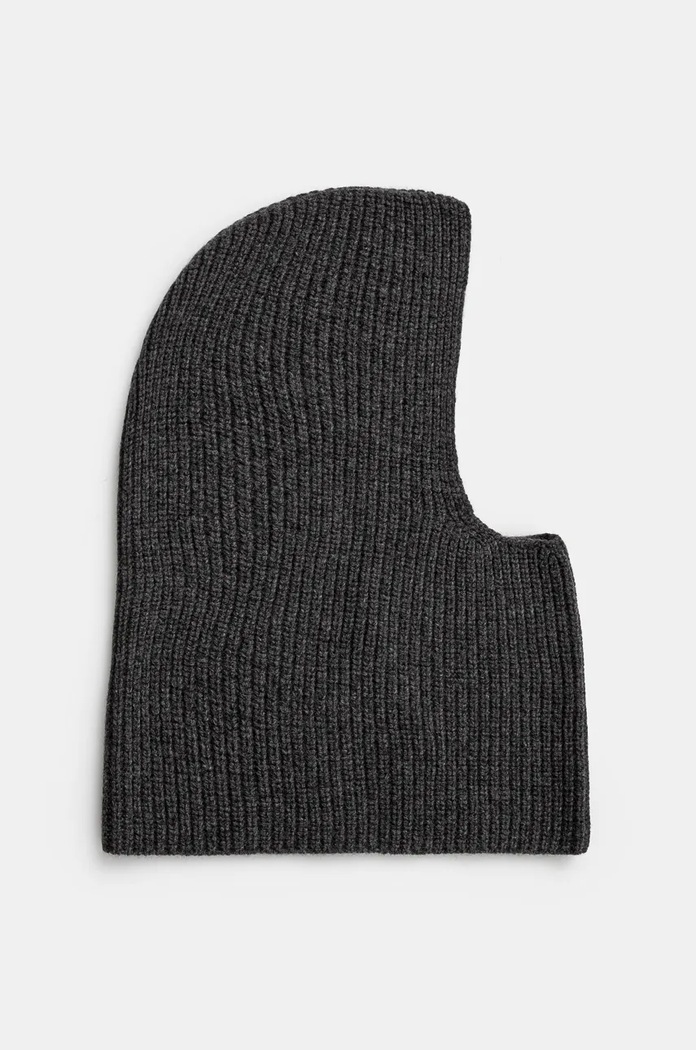 A.P.C. wool balaclava cagoule sacha gray WVBBR.M25070