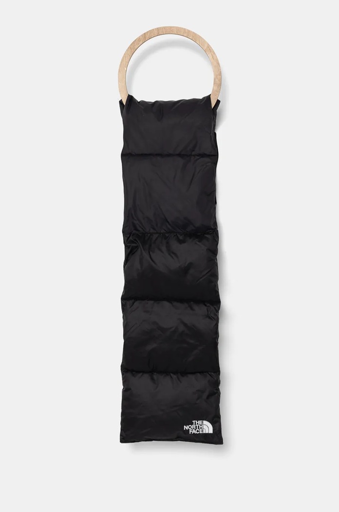Пухен шал The North Face Nuptse Scarf текстил черен NF0A8A39KX71