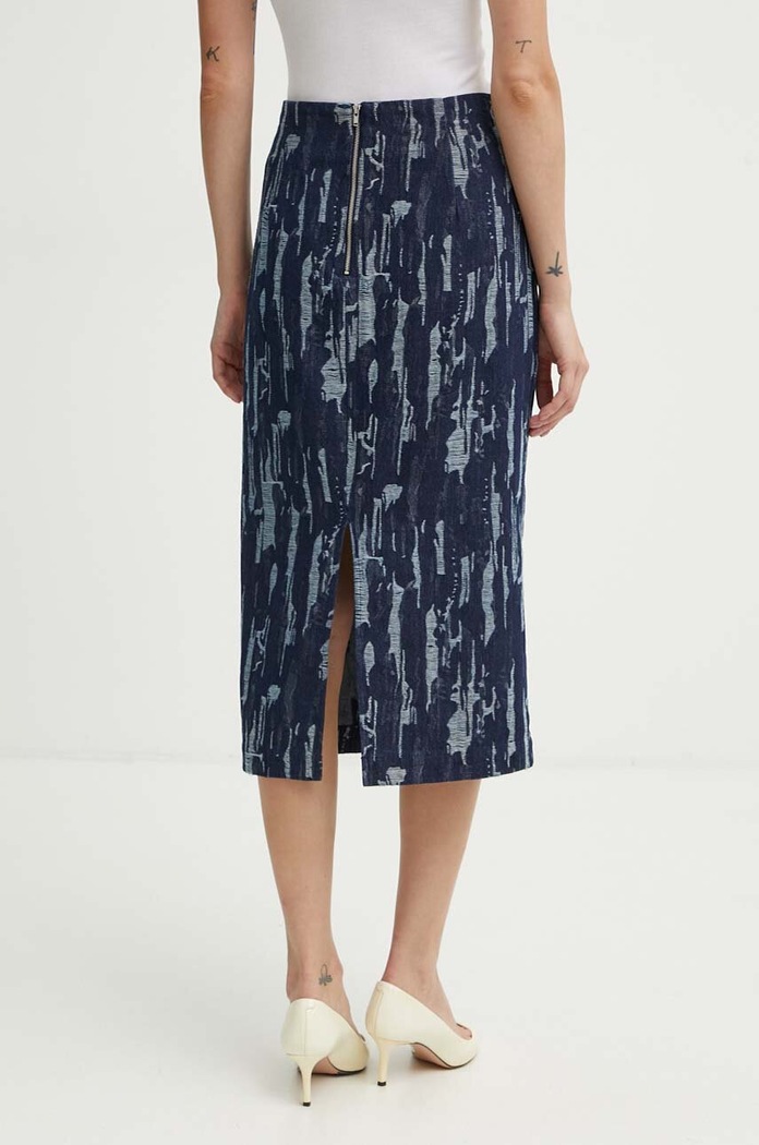 Дрехи Дънкова пола Bruuns Bazaar IxoraBBTanella skirt BBW4120 тъмносин