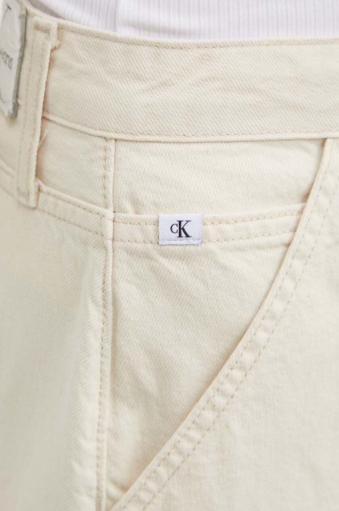 Jeans krilo Calvin Klein Jeans bež J20J223886
