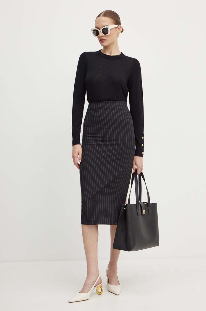 Sukně Patrizia Pepe 8G0411.A457 černá AW24