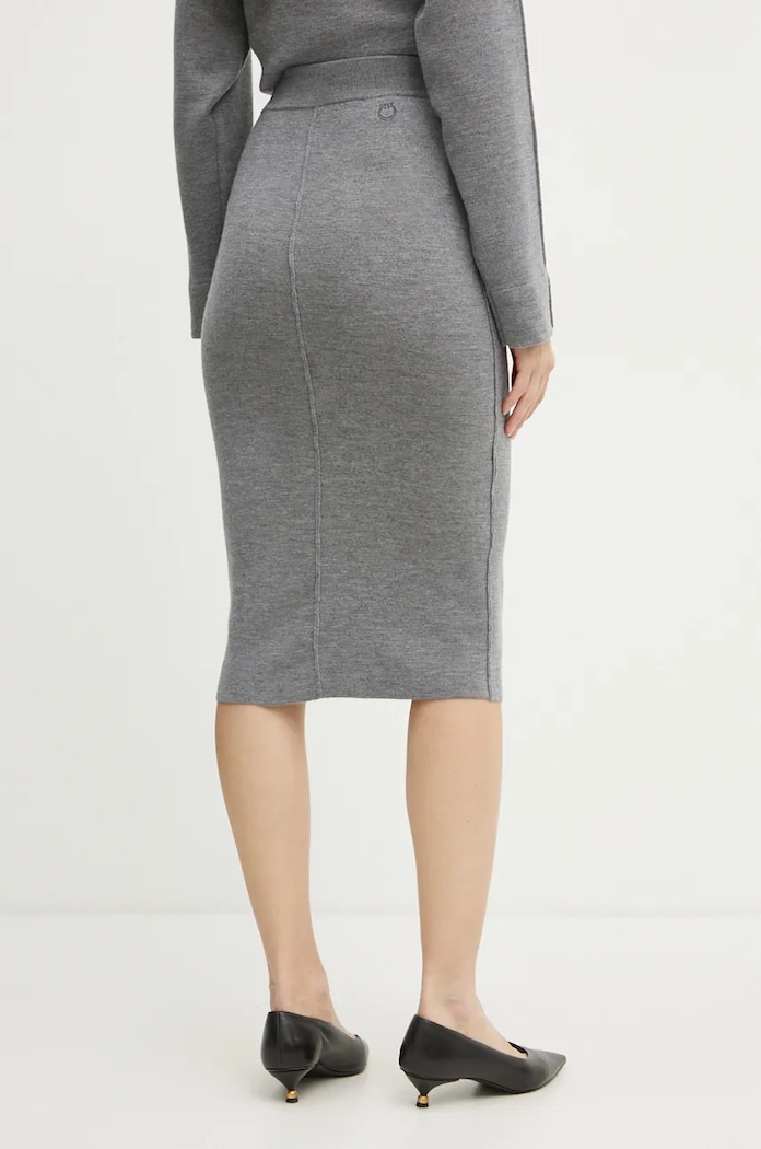 Дрехи Вълнена пола Pinko 103946.A221 сив