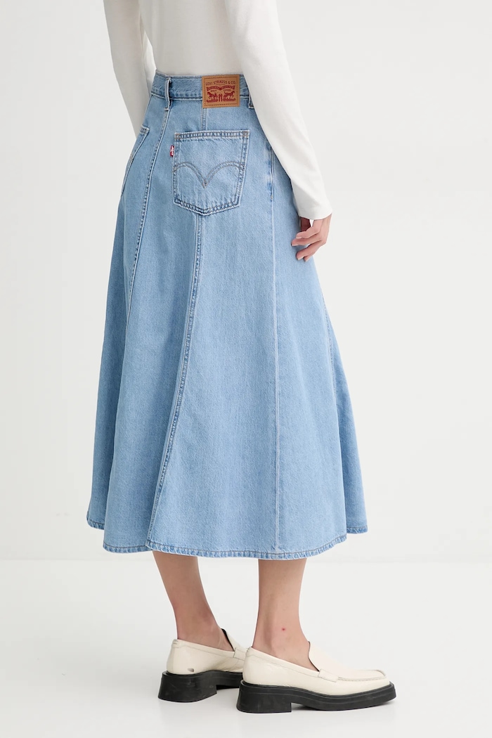 Oblečenie Rifľová sukňa Levi's A8730 modrá