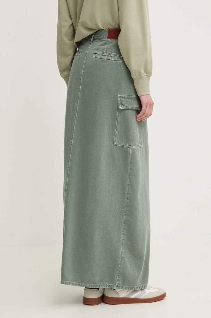 Oblečenie Rifľová sukňa Pepe Jeans MAXI SKIRT HW CLR PL901143 zelená