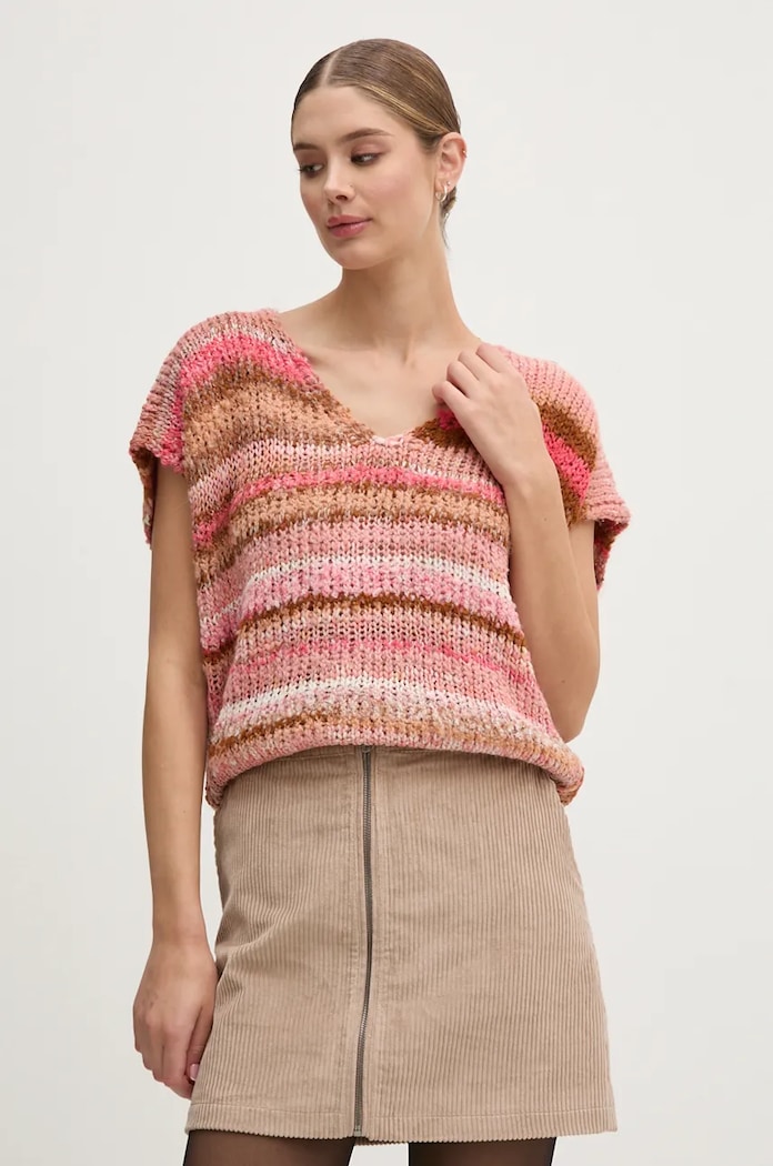 Pepe Jeans spódnica sztruksowa CASSIE beżowy PL901154
