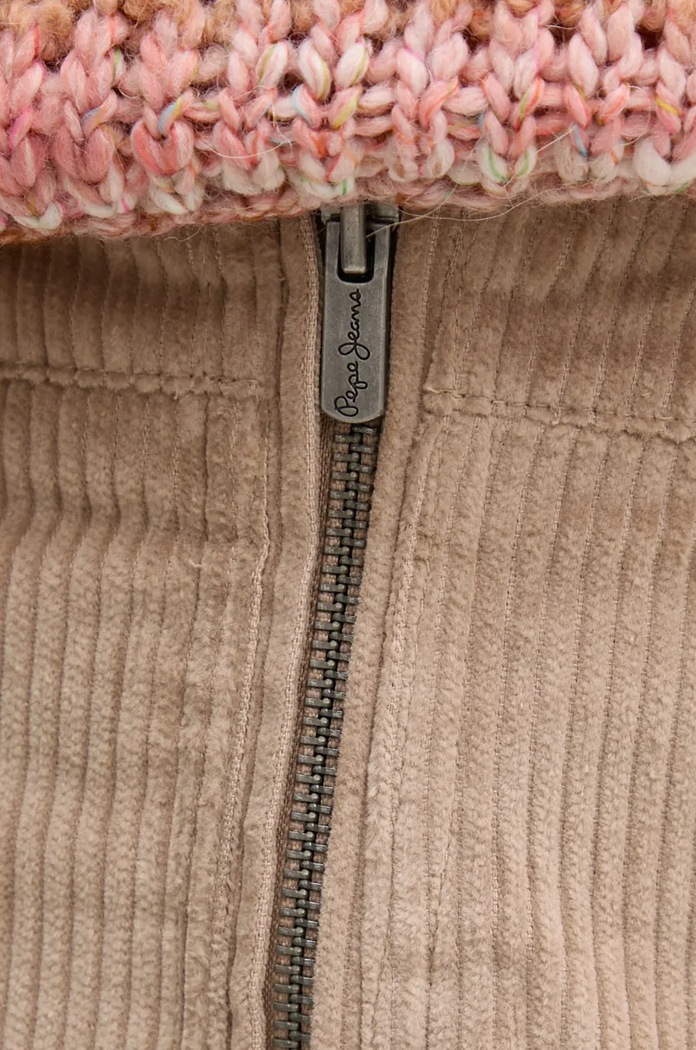 Pepe Jeans spódnica sztruksowa CASSIE PL901154 beżowy
