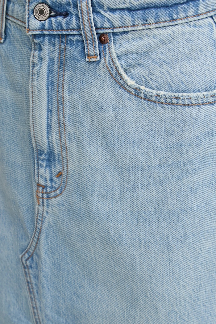 Jeans krilo Abercrombie & Fitch modra KI143.3206.270