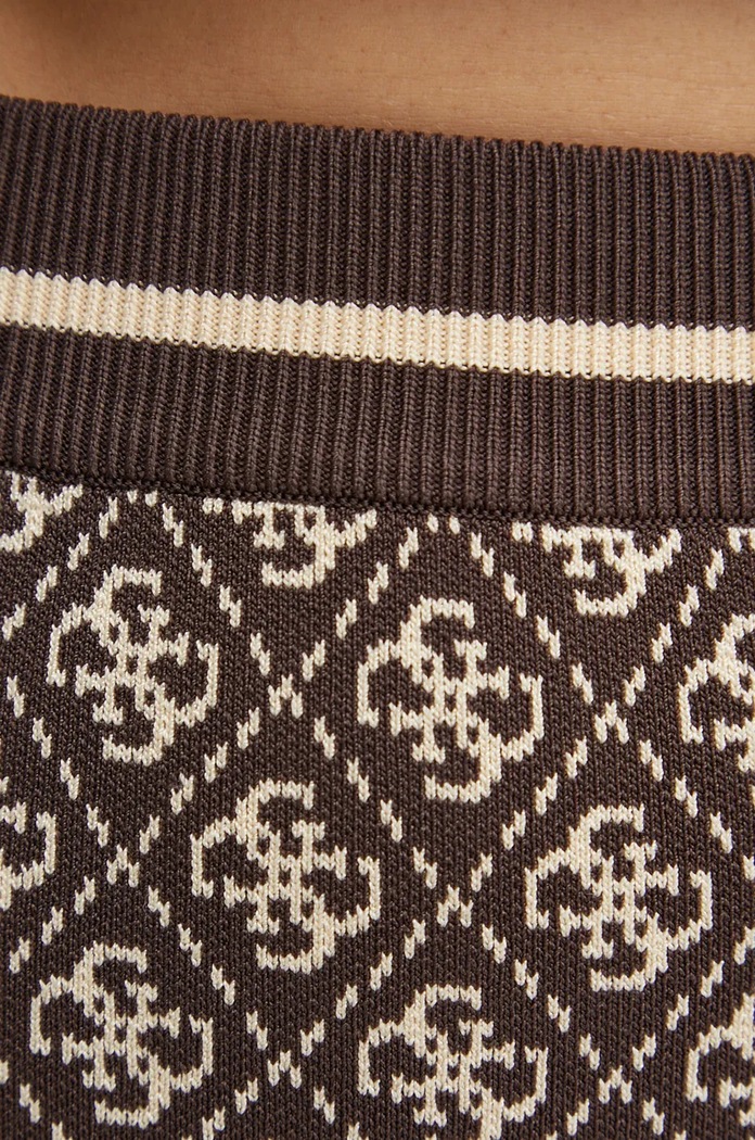 Guess spódnica LISE brązowy W4BD53.Z37K0