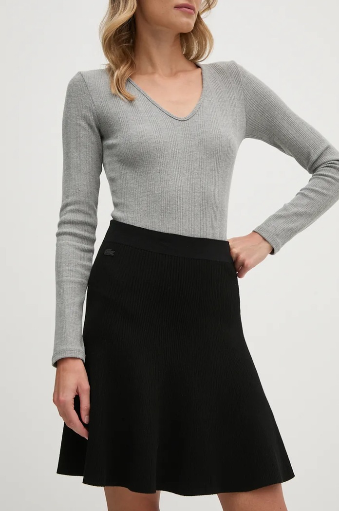 Lacoste spódnica casual czarny JF2540