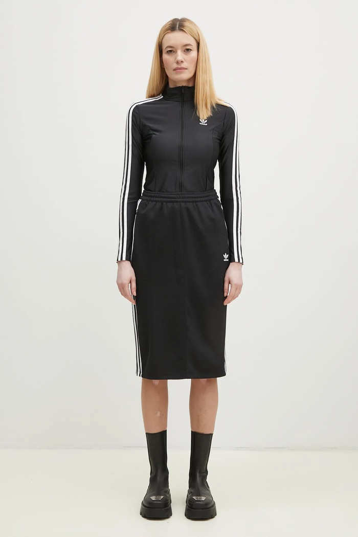 Пола adidas Originals Adicolor Classic 3S Skirt IW8461 черен