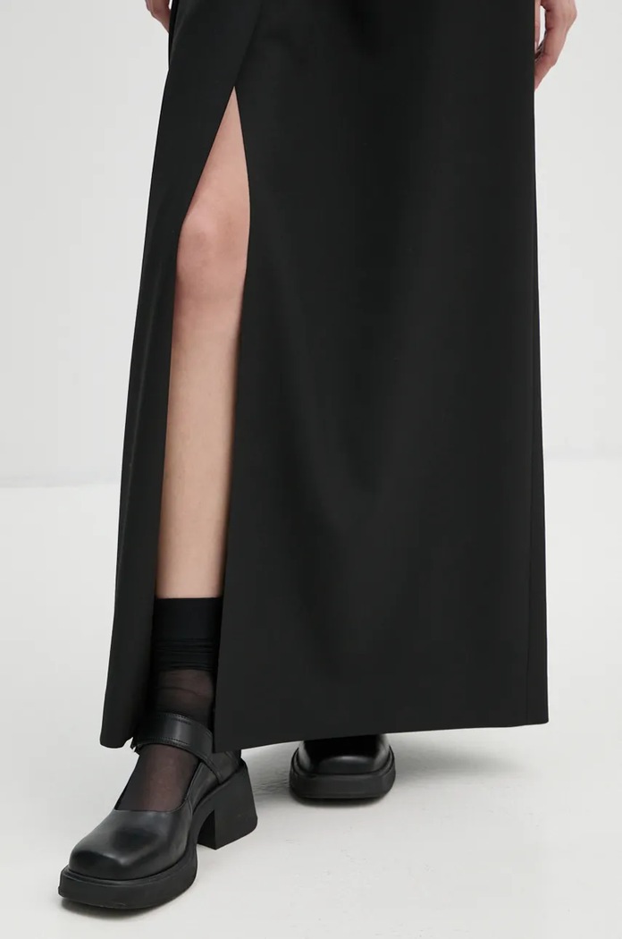 MM6 Maison Margiela skirt black S62MI0025.M35227