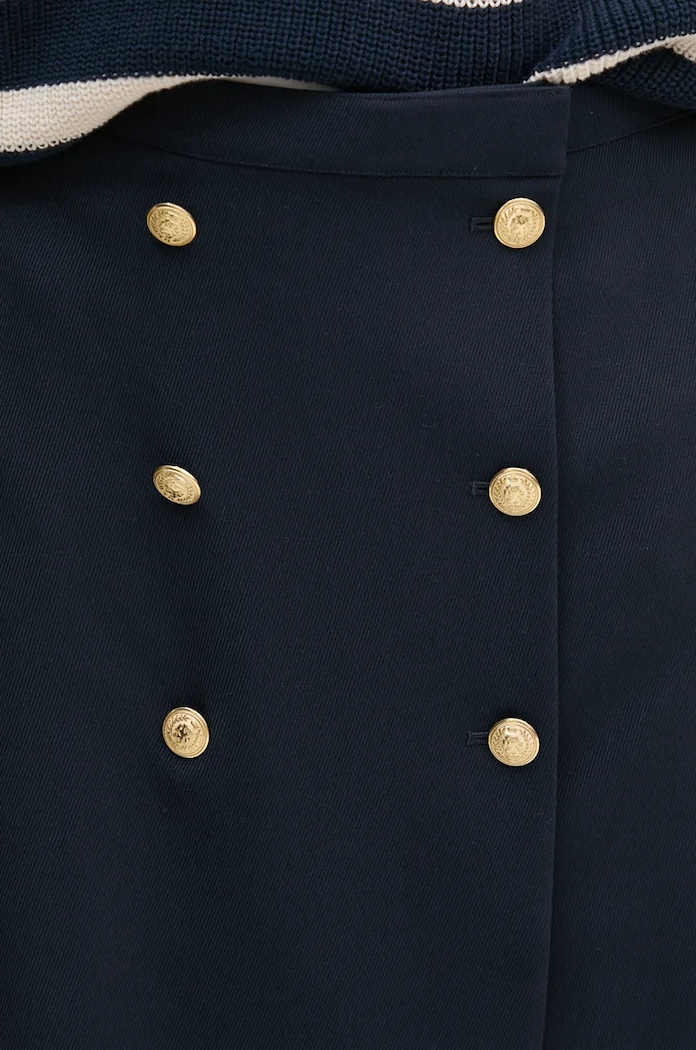 Sukně Tommy Hilfiger WW0WW43628 námořnická modř