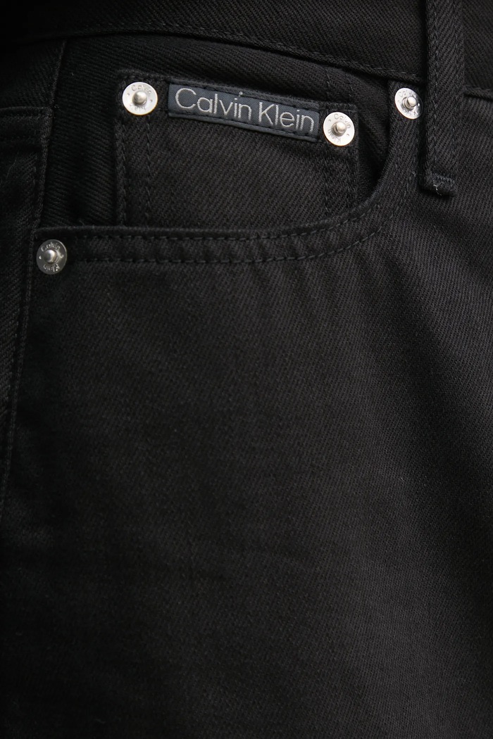 Τζιν φούστα Calvin Klein Jeans μαύρο J20J224094