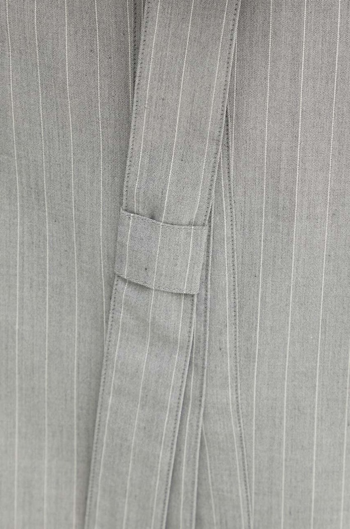 Spódnica z domieszką wełny Moschino Jeans 0105.8725 szary