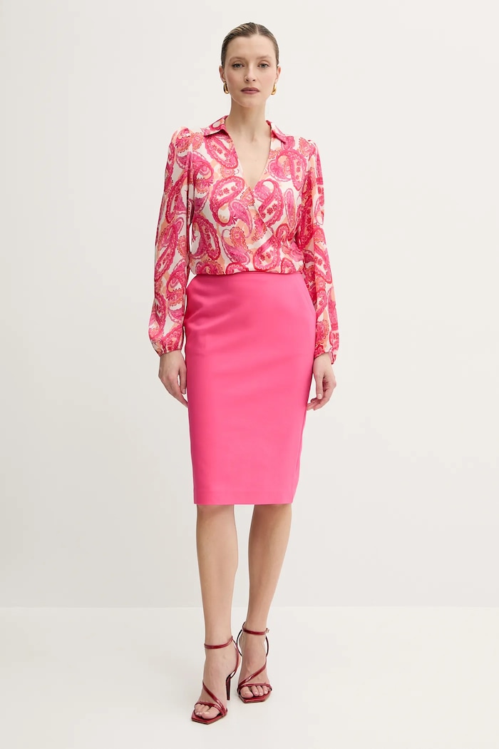 Morgan spódnica JROSE.F JROSE.F różowy AW25
