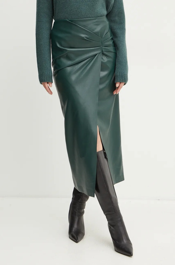Suknja Simona Corsellini maxi zelena A24CPGO007