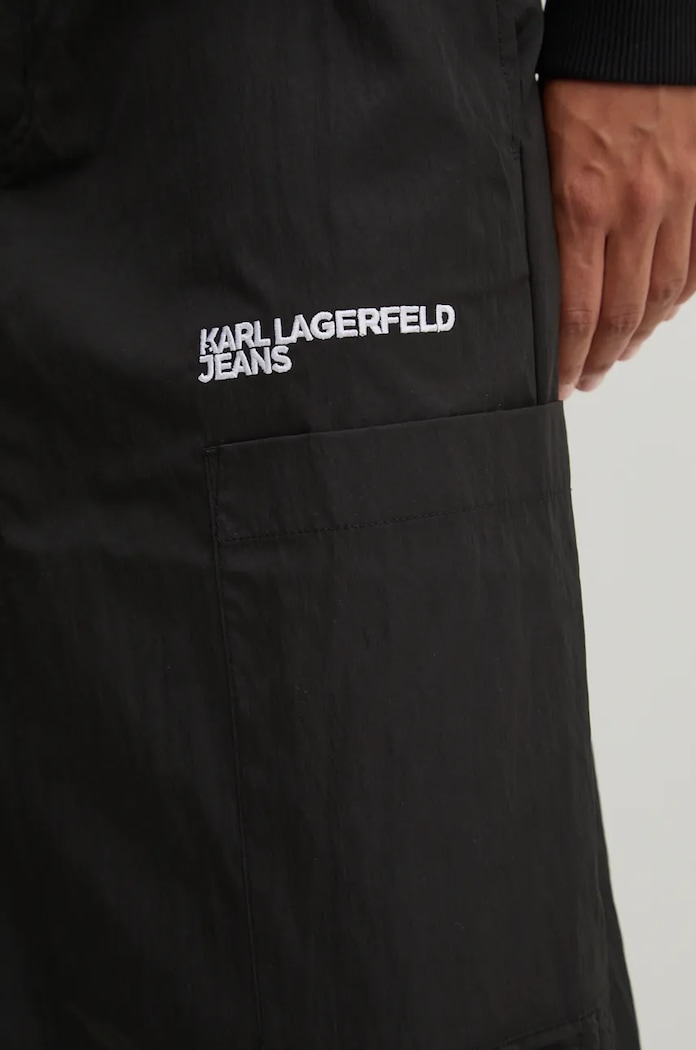 Karl Lagerfeld Jeans fusta negru 246J1205