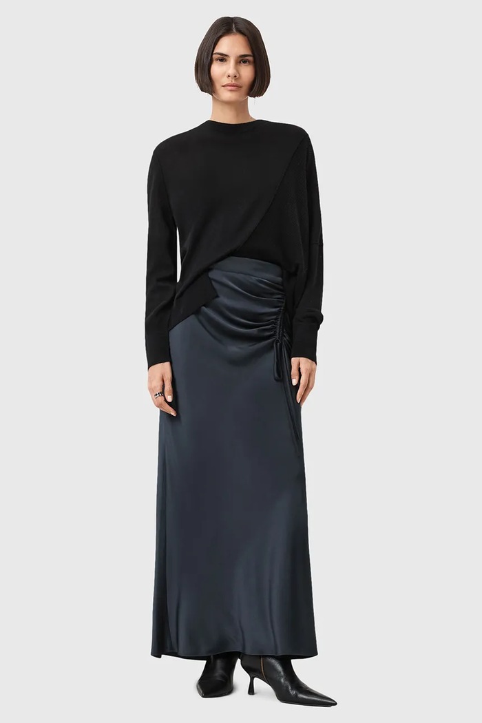 Suknja AllSaints ALEXIA W051RB