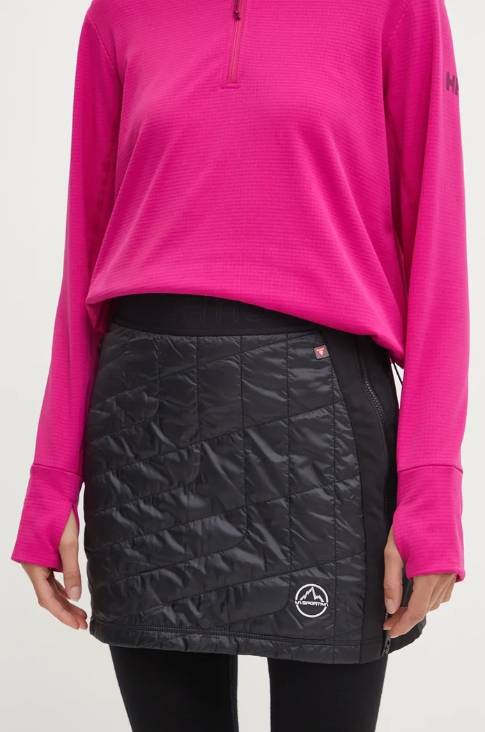Sportovní sukně LA Sportiva Warm Up Primaloft mini černá ZASM005